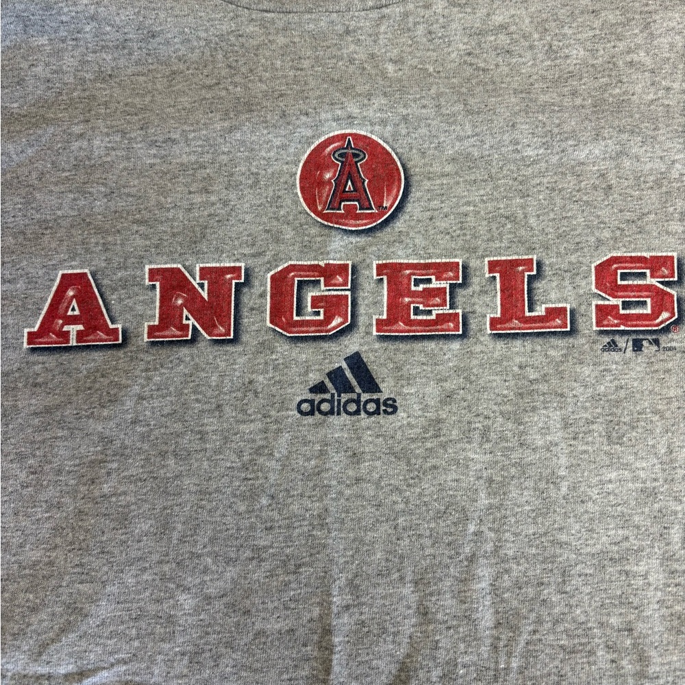RARE 2004 Anaheim Angels UNISEX Adidas Shirt ⚾️ XL - MLB